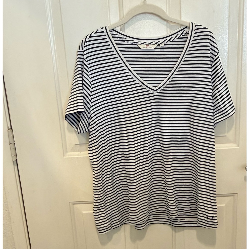 Vineyard Vines striped tee t-shirt XXL